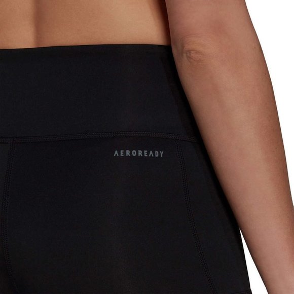 NWT Adidas Ladies' Bike Shorts, High Rise, Black, Light Compression M (last one) - Picture 5 of 5